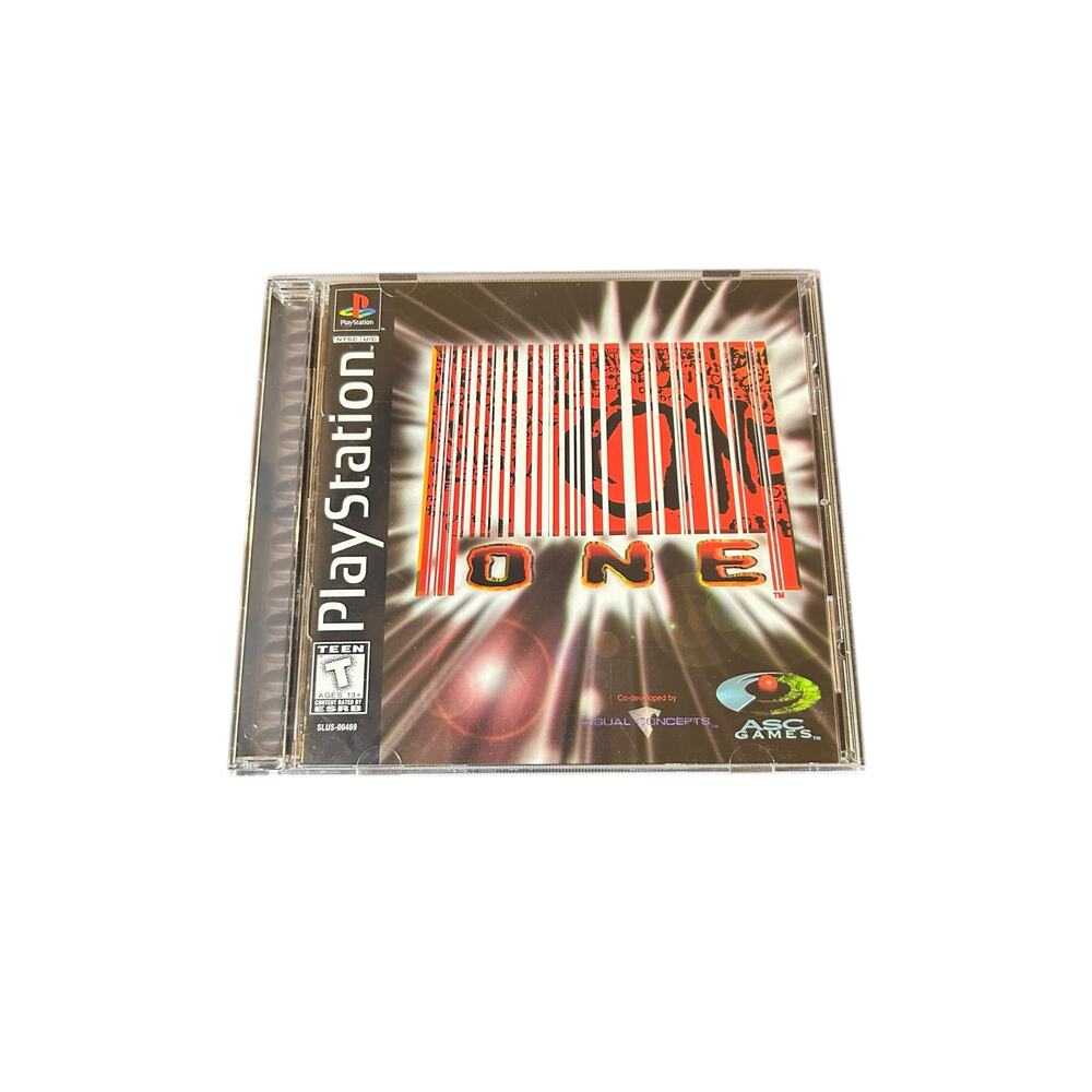 One (PS1) PlayStation 1 Video Game – Complete in Box CIB – Tested